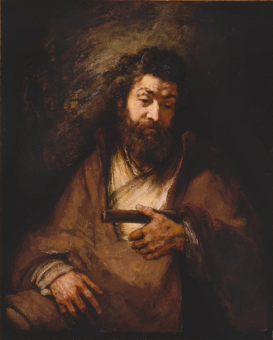 Apostelen Simon - Rembrandt