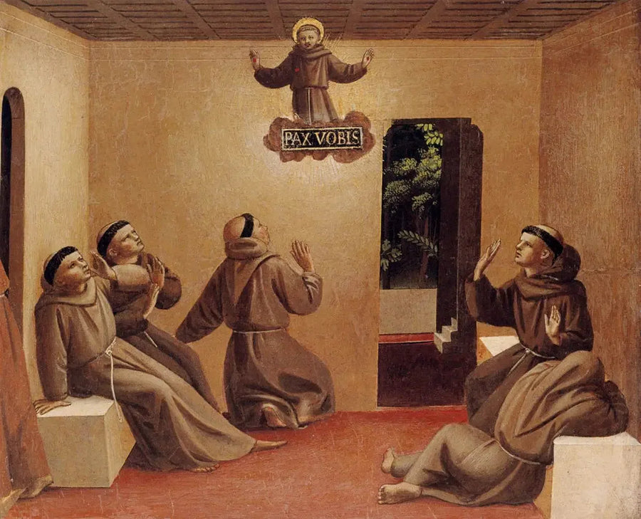 Åpenbaring av Saint François i Arles - Fra Angelico

Source:
Apparition de Saint François à Arles - Fra Angelico