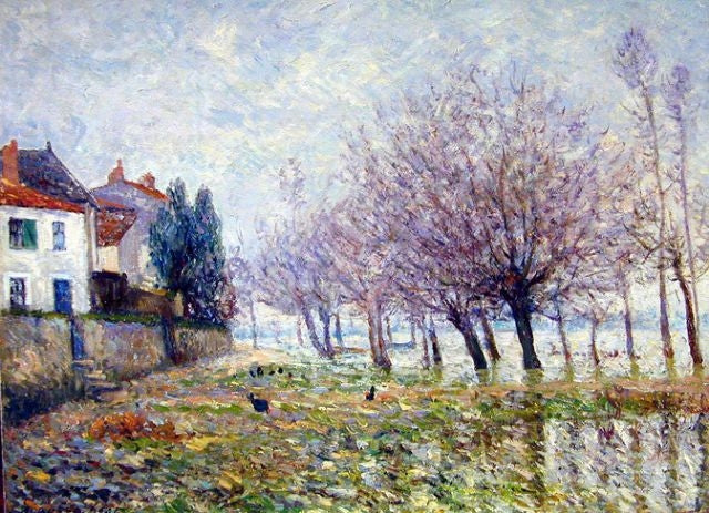 Etter flommen, Haute-Indre, Loire-Inférieure - Maxime Maufra