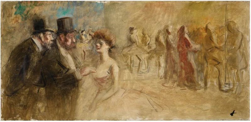Etter dansen - Jean-Louis Forain