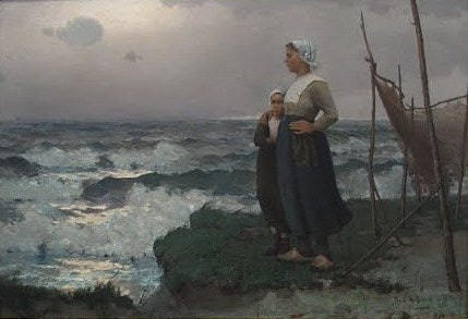 Etter stormen - Frank Weston Benson