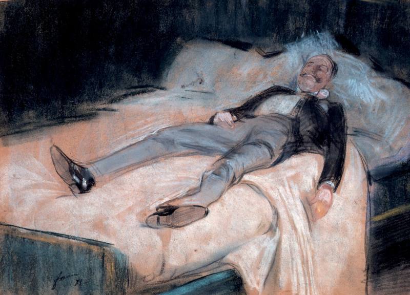 Etter ballet, festdeltakeren - Jean-Louis Forain