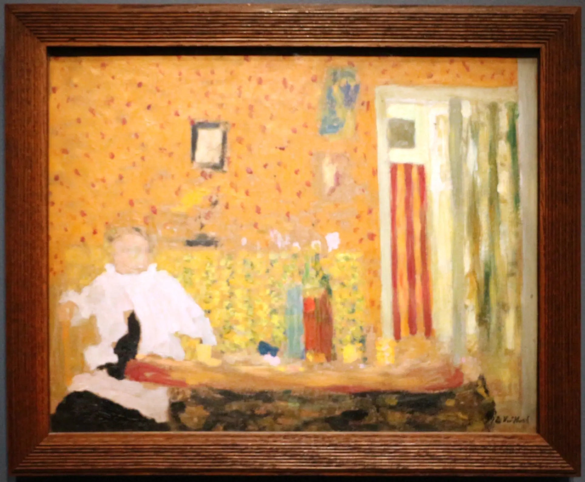 Après le repas - Édouard Vuillard image 1 reproduction de peinture à l’huile