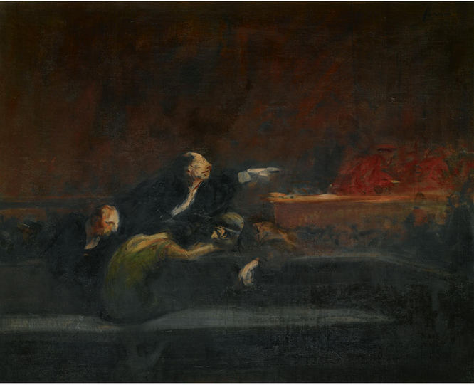 Etter dommen - Jean-Louis Forain