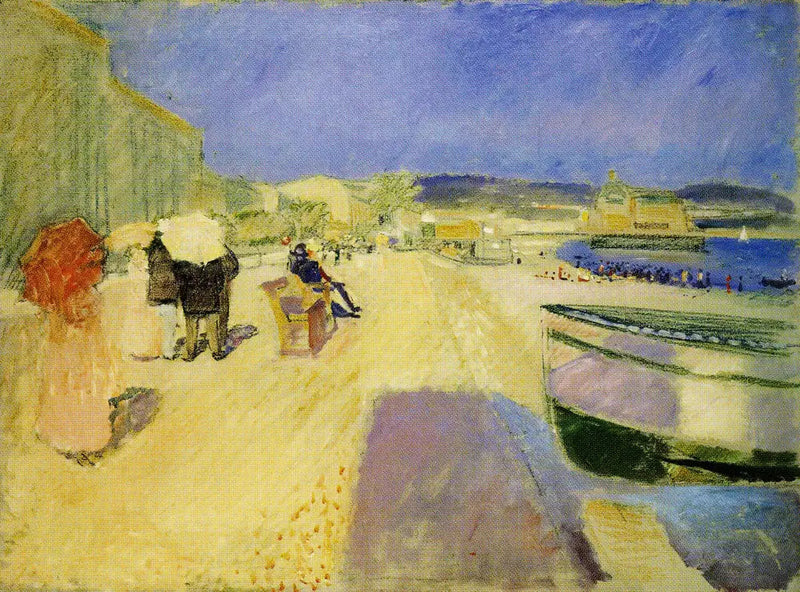 Ettermiddag på Promenade des Anglais - Edvard Munch