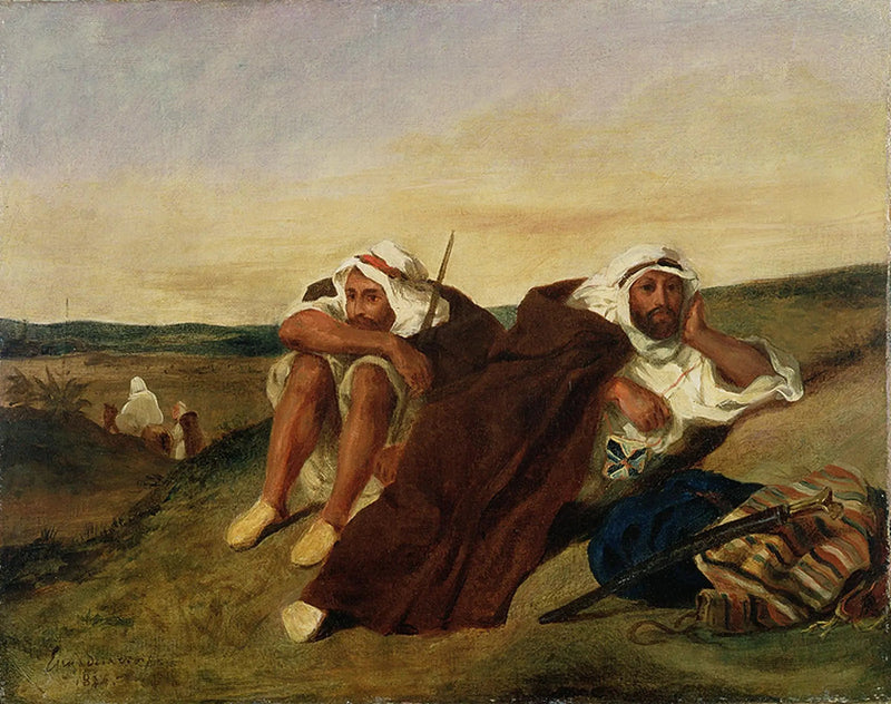 Arabere fra Oran - Eugène Delacroix