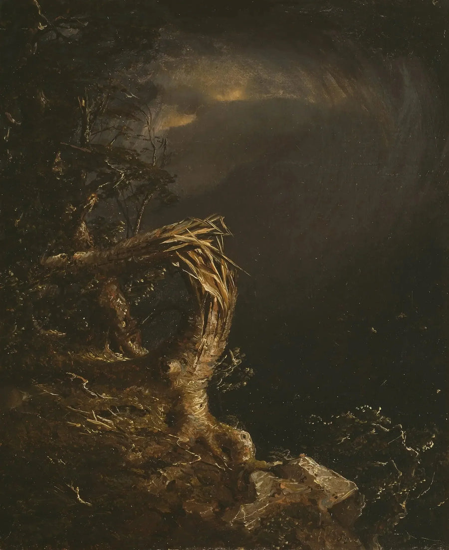 Tordenværtre - Jasper Francis Cropsey