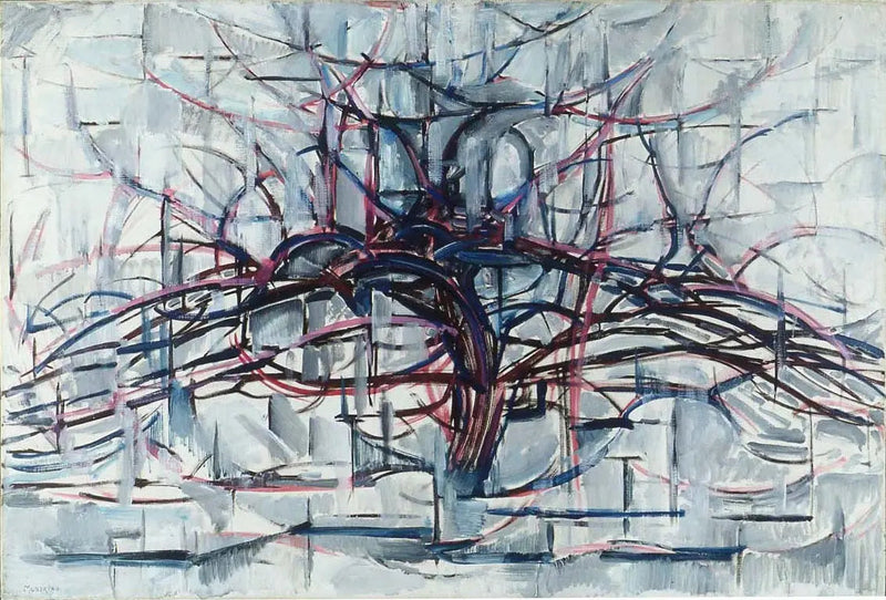 Horisontal tre - Piet Mondrian