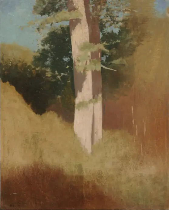 Trær i den blå himmelen - Odilon Redon