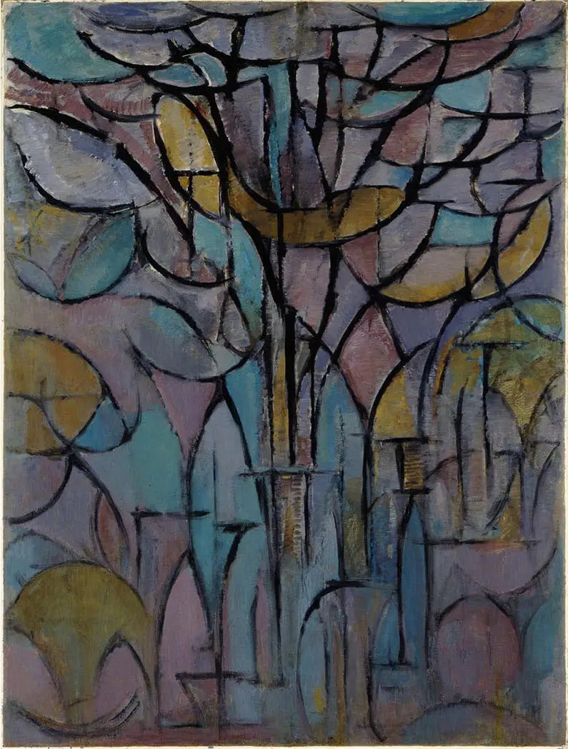 Trær - Piet Mondrian