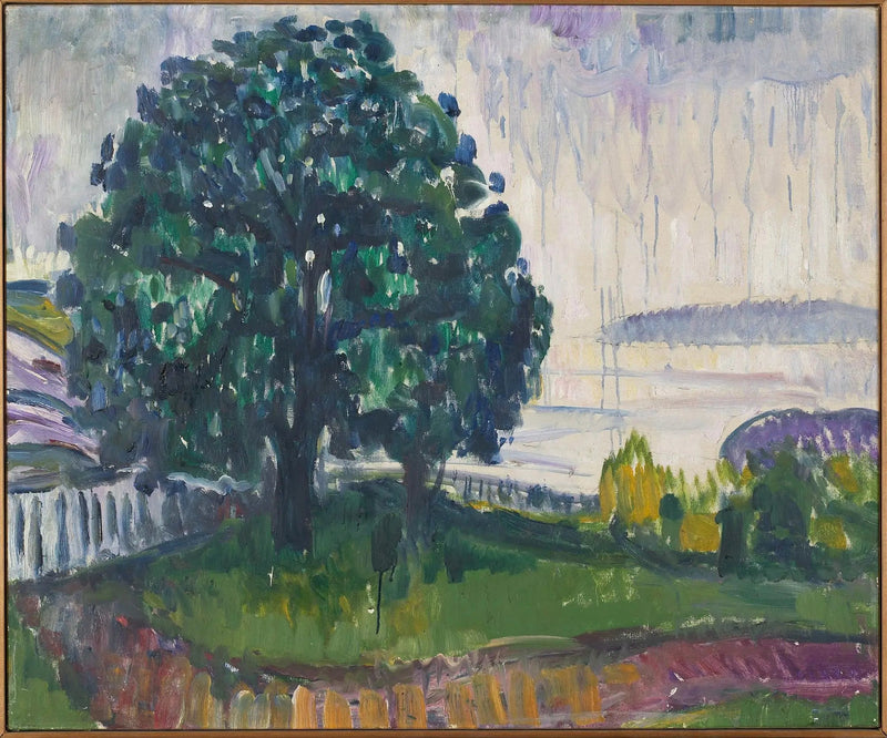 Trær nær havet - Edvard Munch
