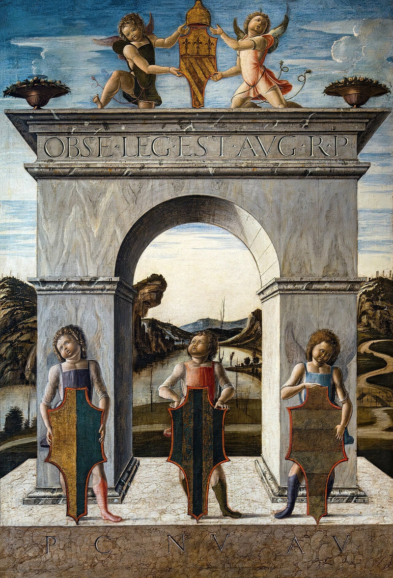 Triumfbuen til Doge Nicolò Tron - Alvise Vivarini