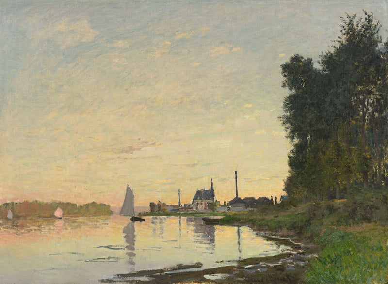 Argenteuil, sen ettermiddag W224 - Claude Monet