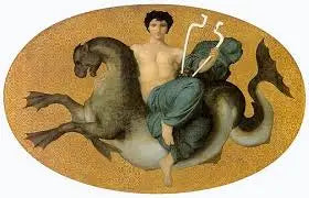 Arion på et sjømonster - Bouguereau