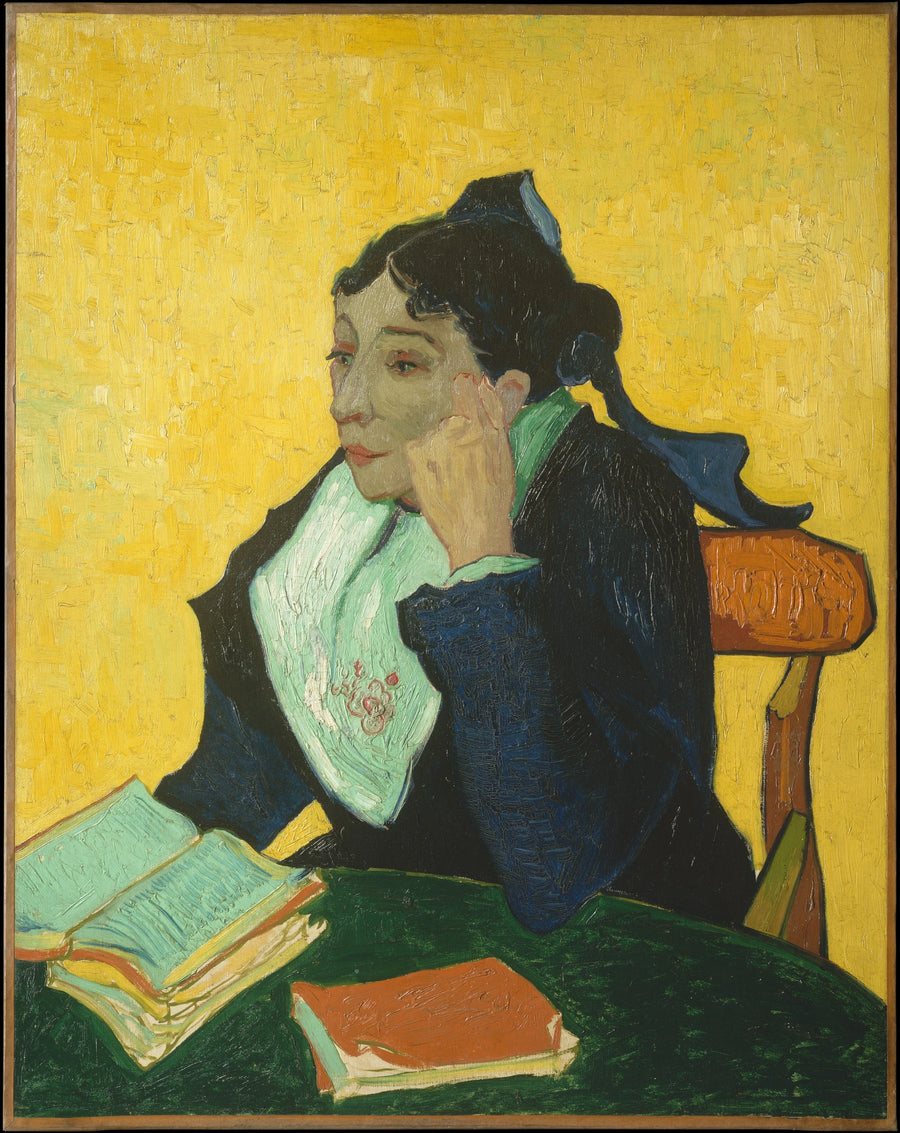 L’Arlésienne, Madame Ginoux avec des livres – Vincent van Gogh