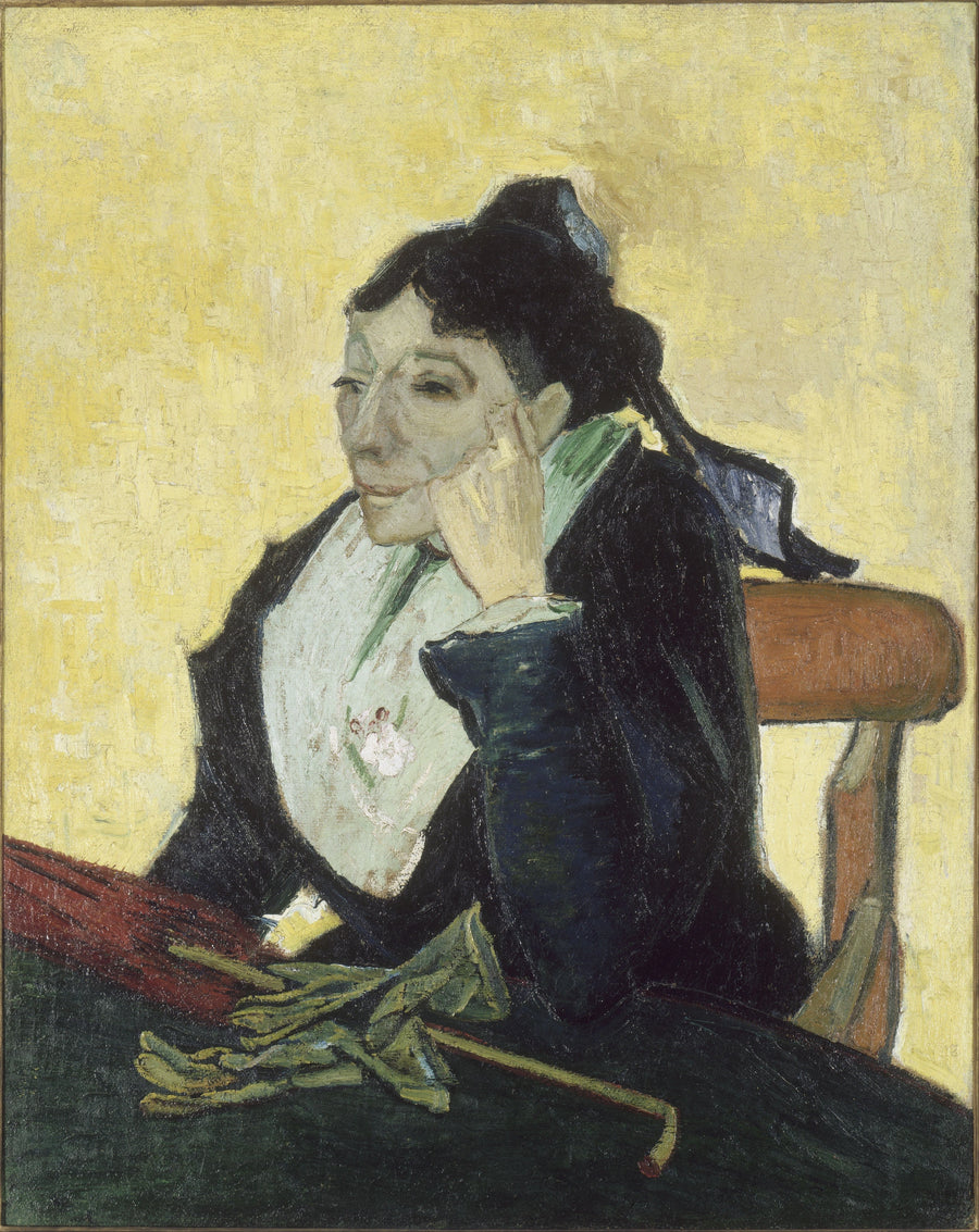 L’Arlésienne, Madame Ginoux avec un parasol et des gants – Vincent van Gogh