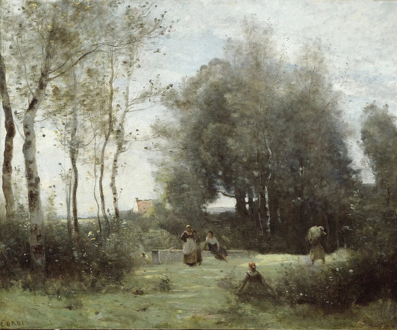 Arleux-Palluel, Broen av Møtet - Jean-Baptiste Camille Corot