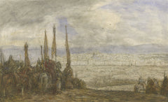 Tyrkisk hær foran Jerusalem - Marius Bauer