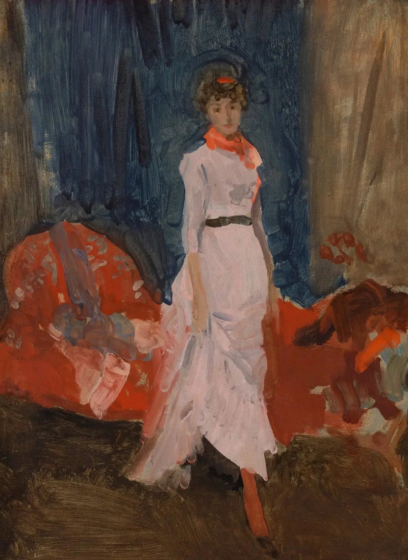 Arrangement i rosa, rødt og lilla - James Abbott McNeill Whistler