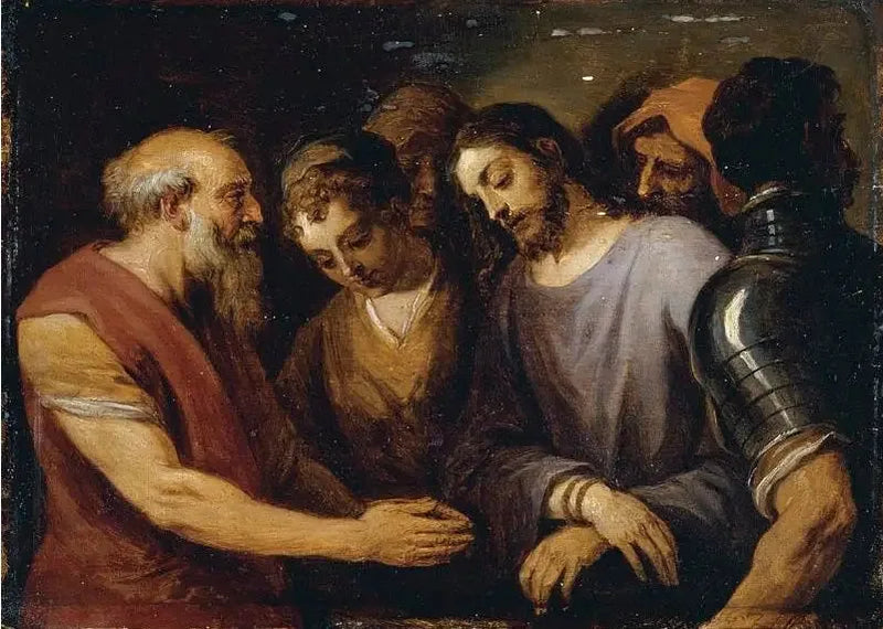 Pågripelsen av Kristus etter Schiavone - David Teniers den Yngre

Source:
Arrestation du Christ après Schiavone - David Teniers le Jeune