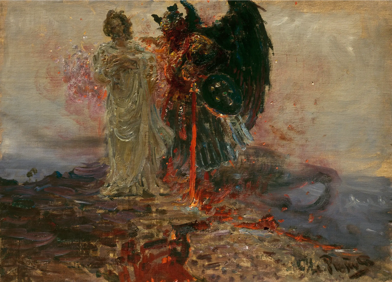 Bak meg, Satan - Ilya Repin
