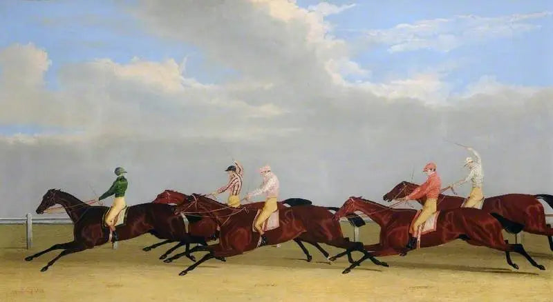 Ankomst av Gullpokalen fra 1827 - John Frederick Herring, Sr.

Source:
Arrivée de la Coupe d'Or de 1827 - John Frederick Herring, Sr.