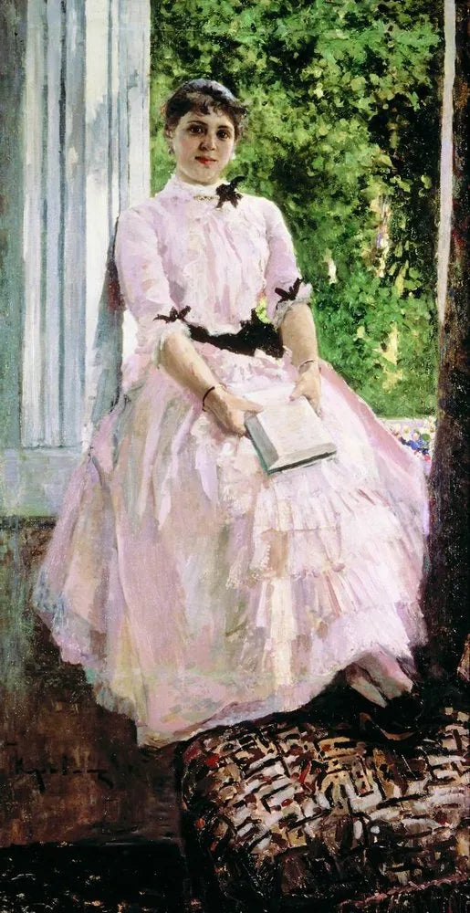 Artist Tatiana Spiridonovna Lyubatovich - Konstantin Korovin