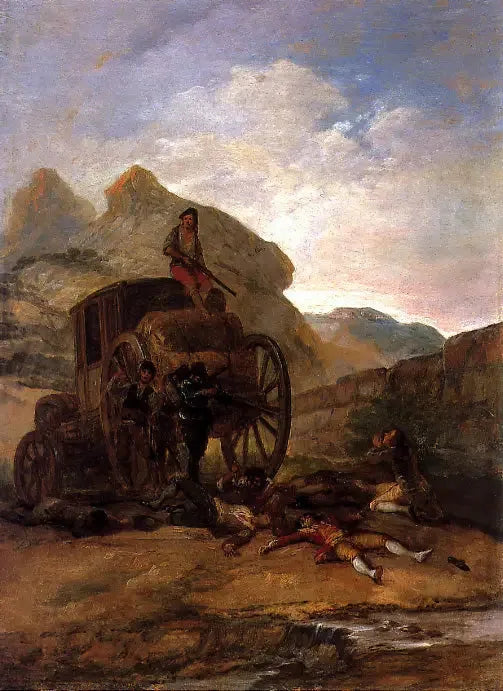 Tyveriangrep - Francisco de Goya