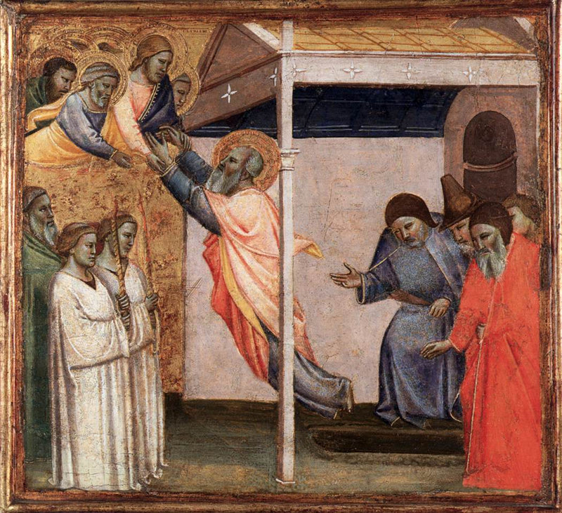 Stigningen av Johannes - Taddeo Gaddi
