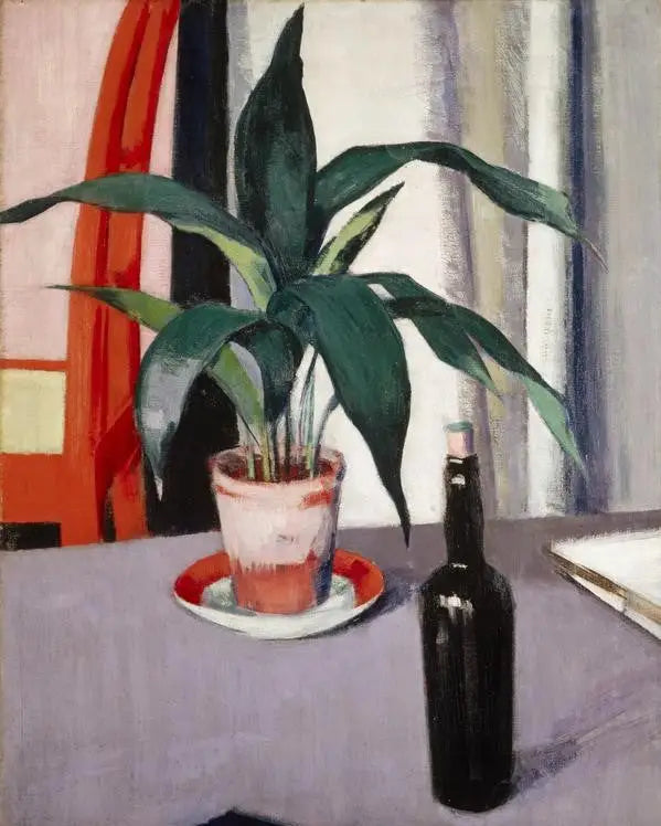 Aspidistra og flaske på bordet - Francis Cadell

Source:
Aspidistra et bouteille sur la table - Francis Cadell