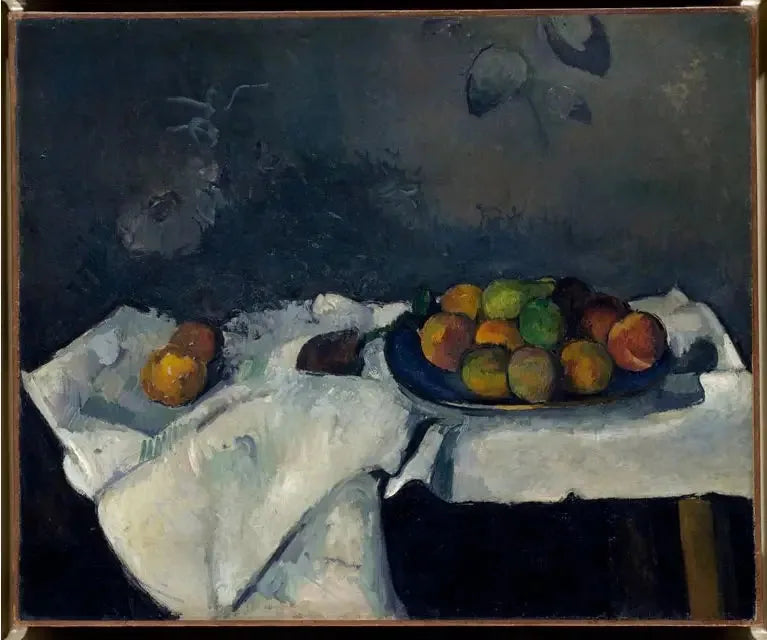 Ferskenfat - Paul Cézanne