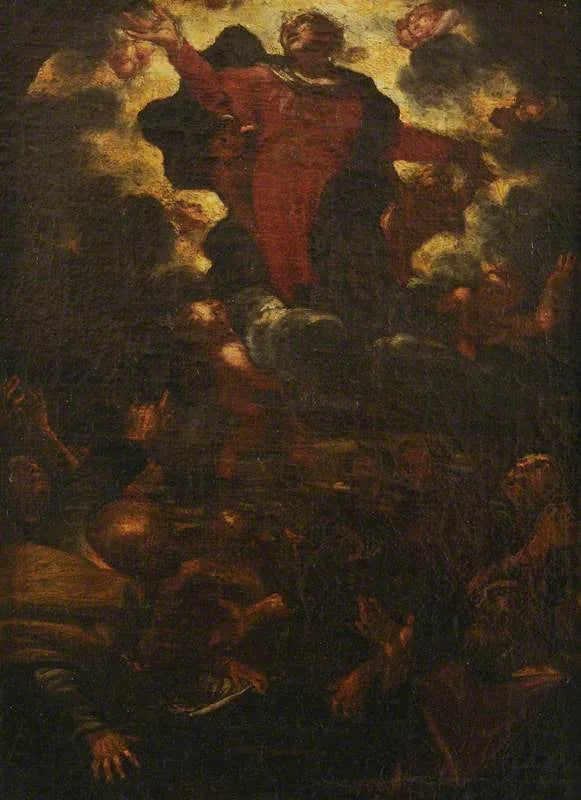 Jomfru Marias Antakelse - Annibale Carracci