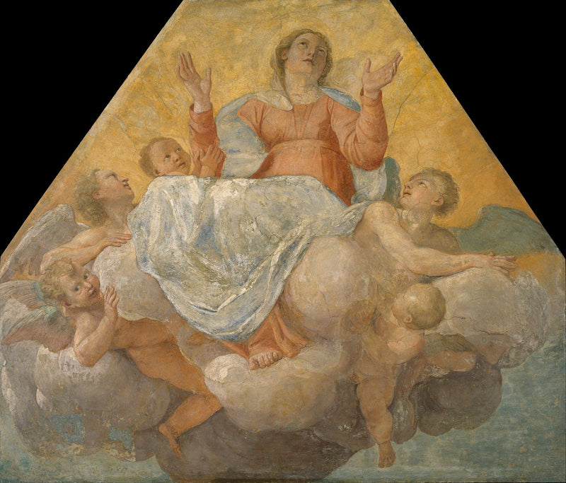 Jomfru Marias Antakelse - Annibale Carracci
