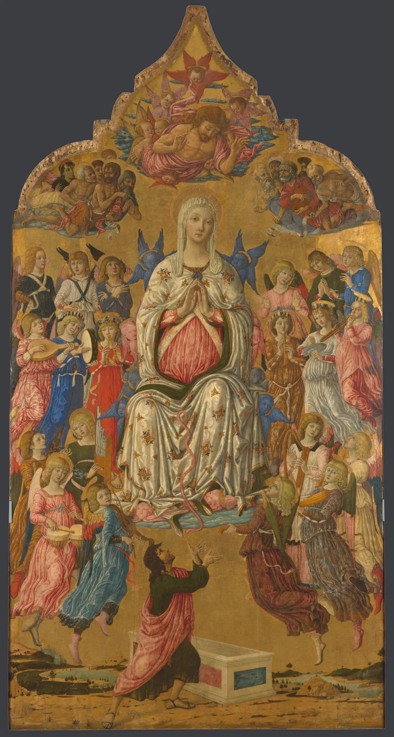 Jomfru Marias Antakelse - Matteo di Giovanni