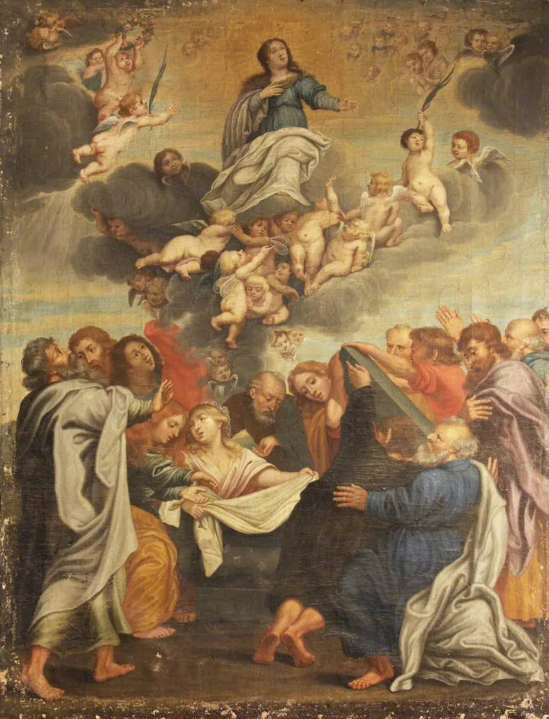 Jomfru Marias Antakelse - Peter Paul Rubens