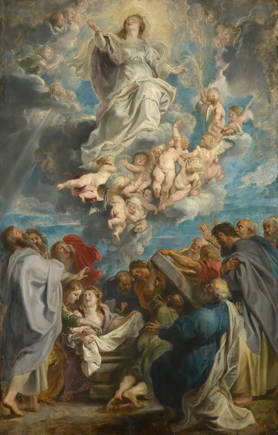 Marie Marias Antakelse - Peter Paul Rubens