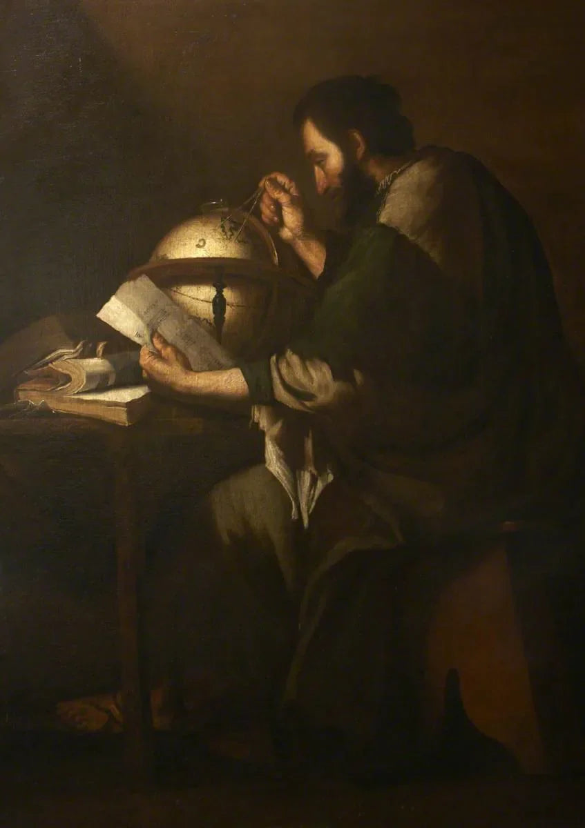 Astronom i sitt kontor - Jusepe de Ribera