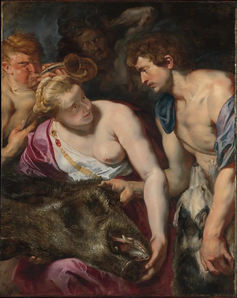 Atalante og Méléagre - Peter Paul Rubens