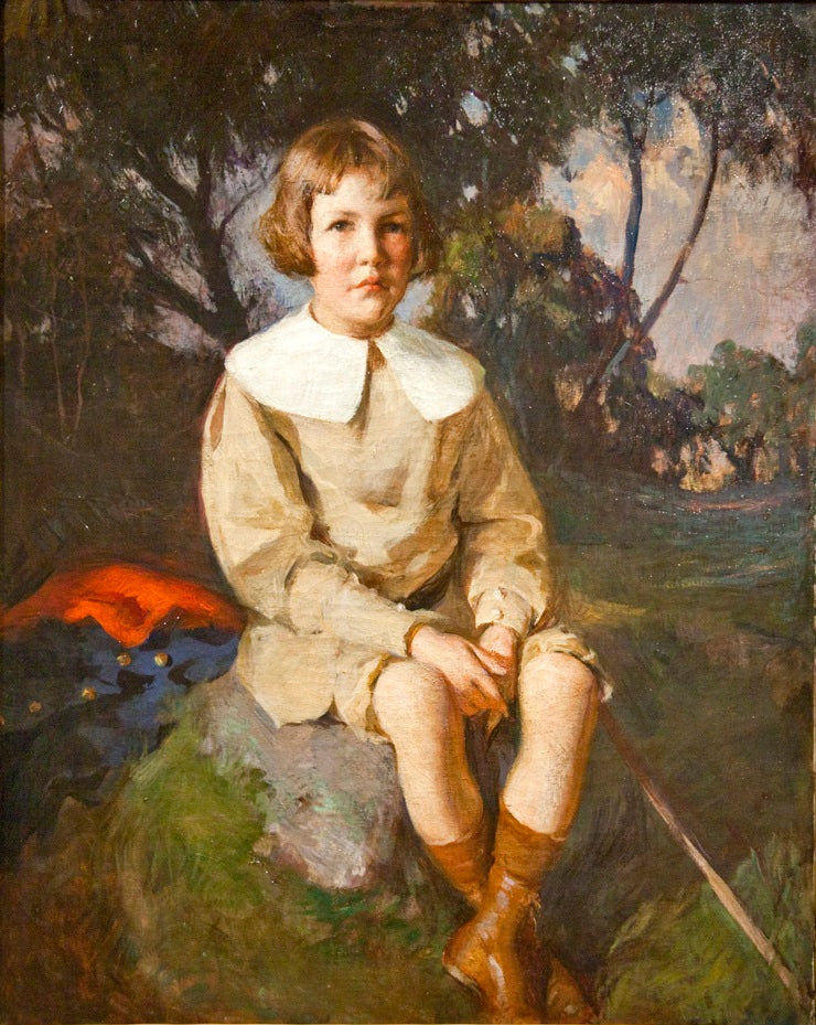 Atherton Loring Jr. - Frank Weston Benson - Alpha Reproduction