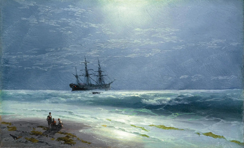 Måneoppgang - Ivan Aïvazovski

Source:
Atterrissage au clair de lune - Ivan Aïvazovski