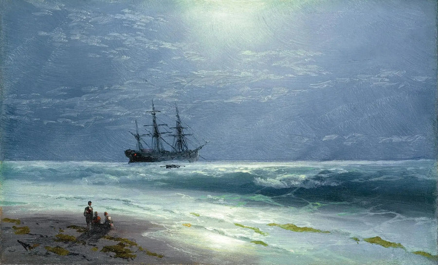 Måneoppgang - Ivan Aïvazovski

Source:
Atterrissage au clair de lune - Ivan Aïvazovski