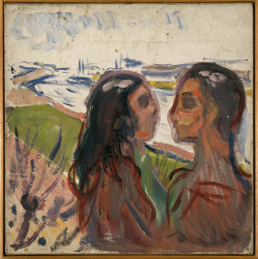 Attraksjon i landskapet - Edvard Munch