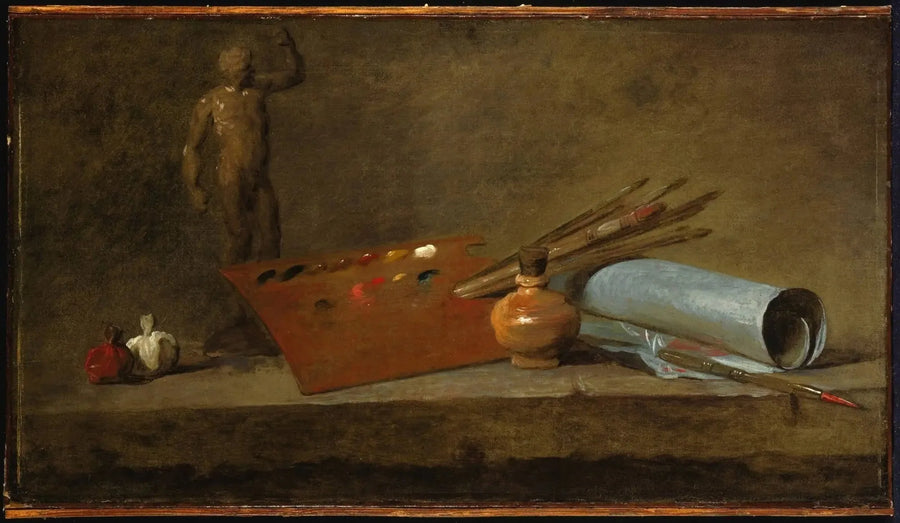 Attributter ved maleren - Jean Siméon Chardin