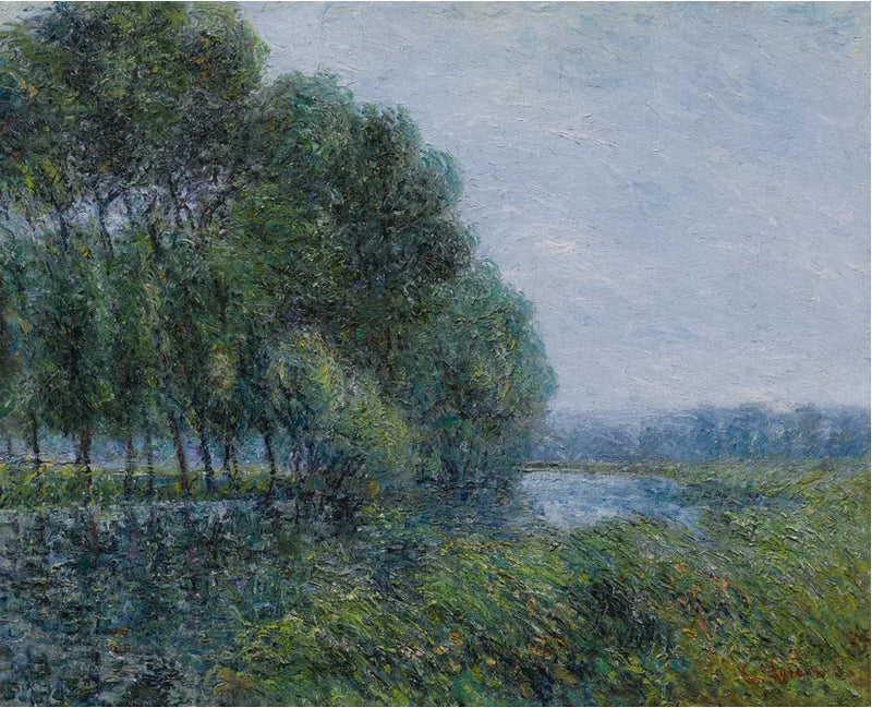 Ved bredden av Eure om våren - Gustave Loiseau
