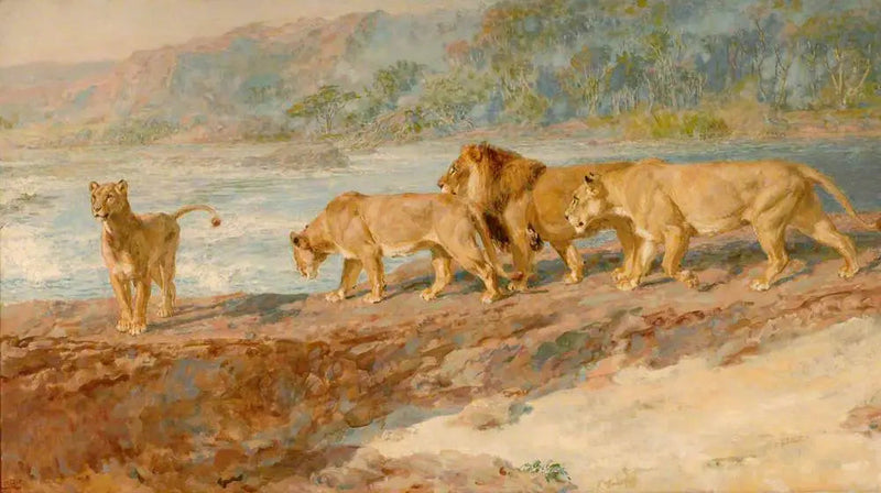 Ved bredden av en afrikansk elv - Briton Rivière

Source:
Au bord d'un fleuve africain - Briton Rivière