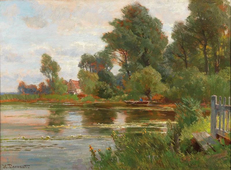 Ved bredden av dammen - Hugo Darnaut