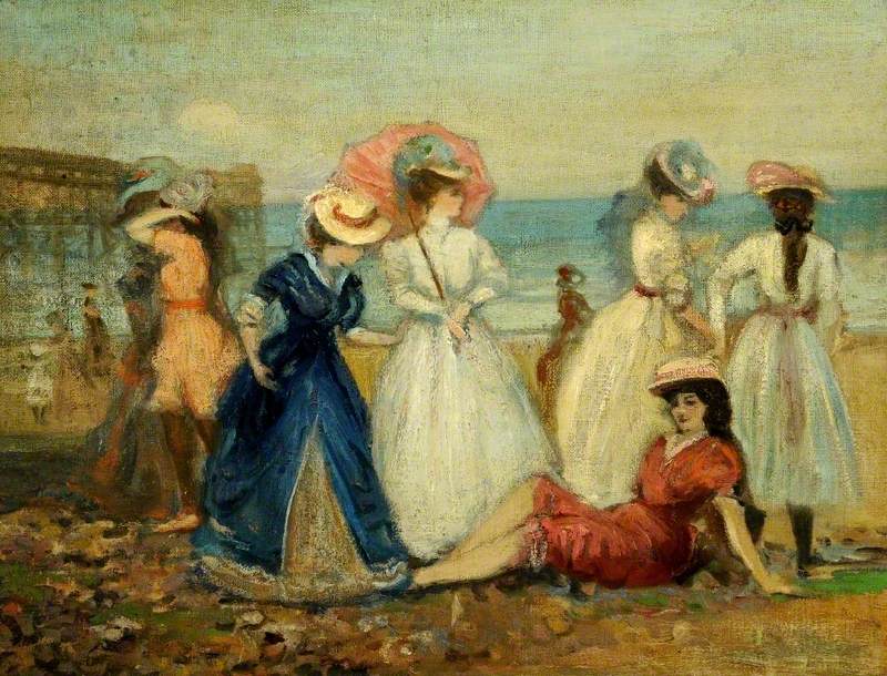 Ved sjøen - Charles Conder