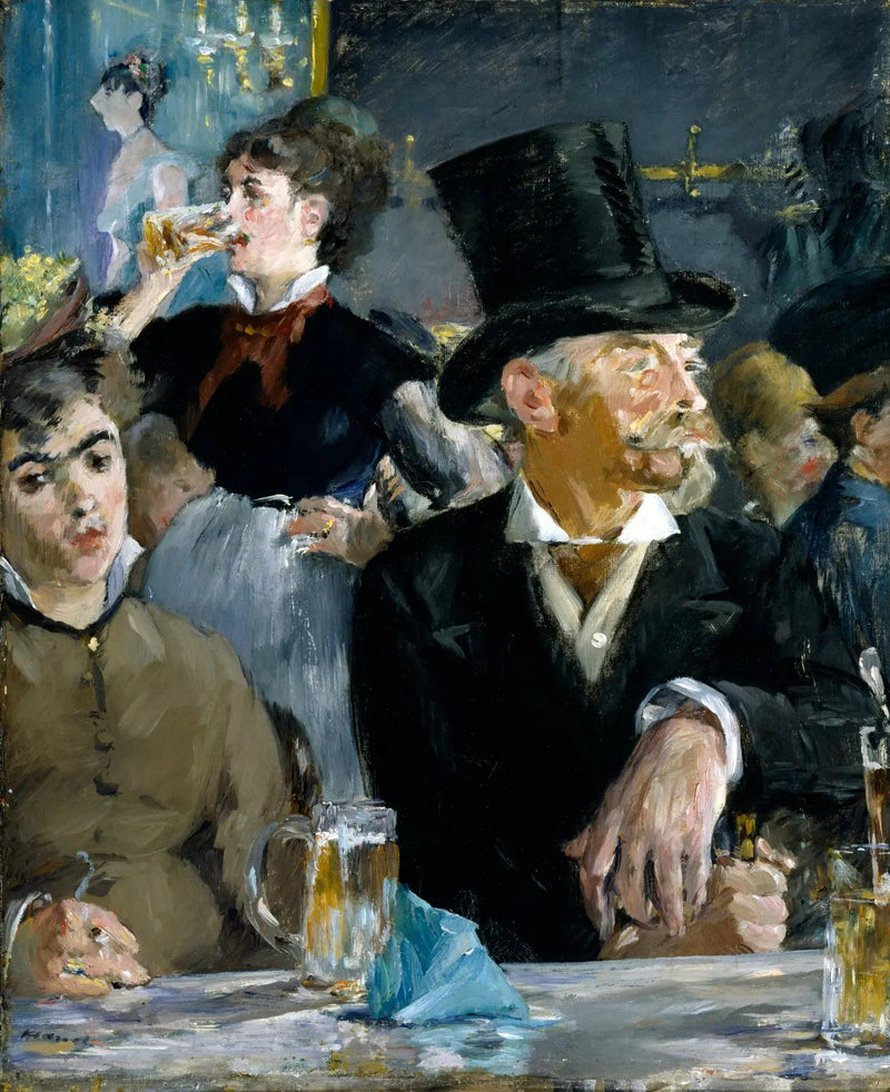 På Kaféen, Kafé-konsert - Édouard Manet