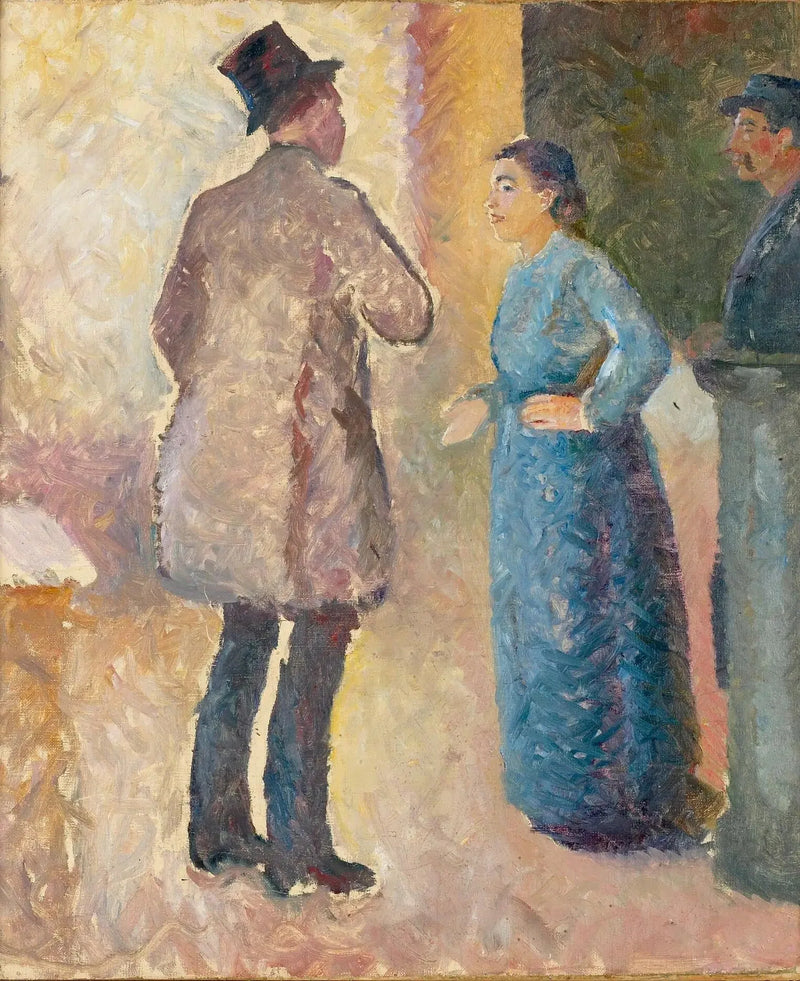 På kafeen - Edvard Munch