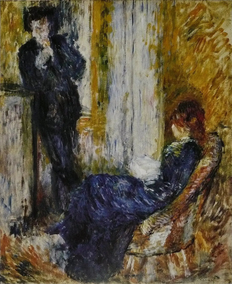 Ved peisen - Pierre-Auguste Renoir